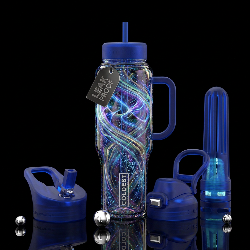 Magic Dust water bottle design