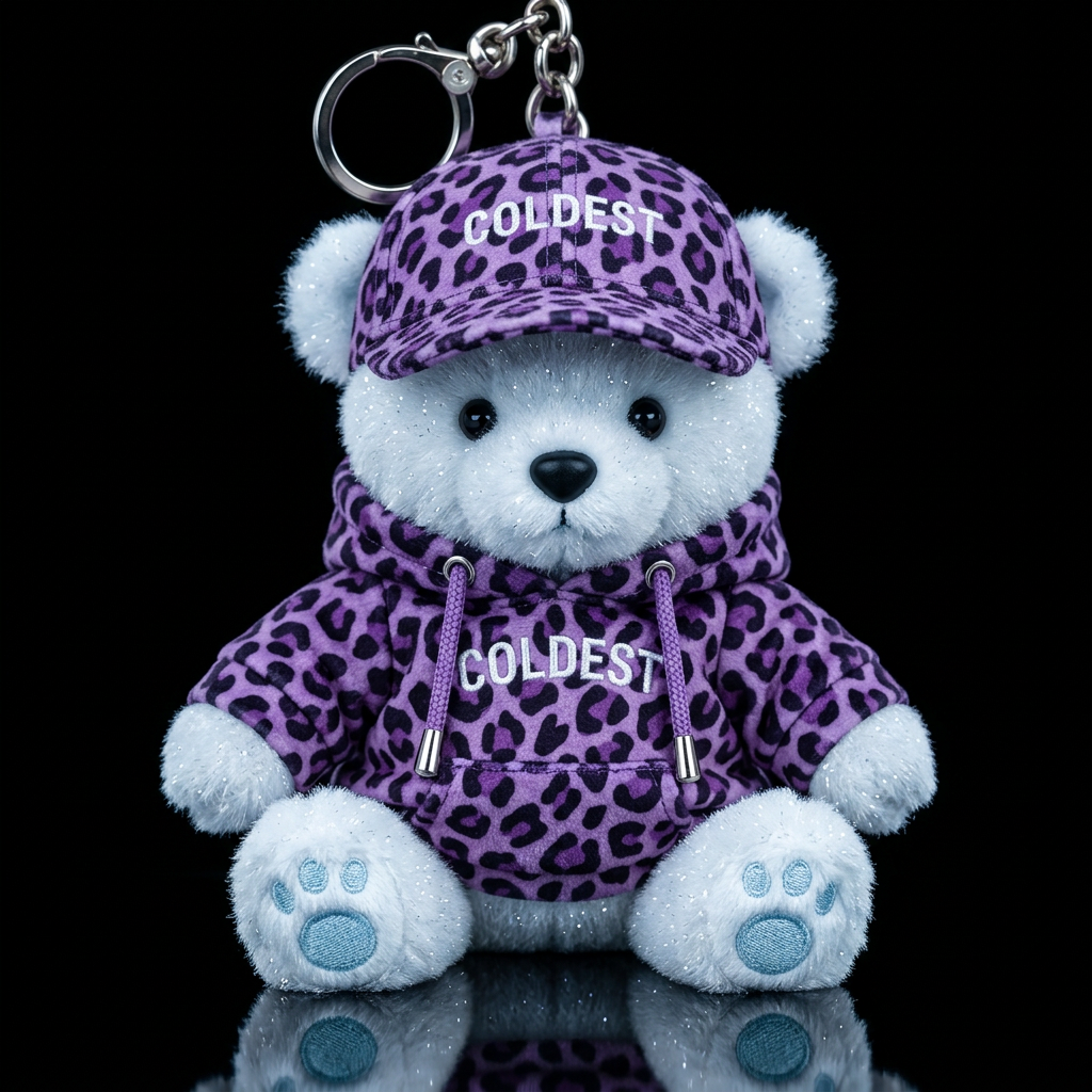 Paula the Polar Bear water bottle design
