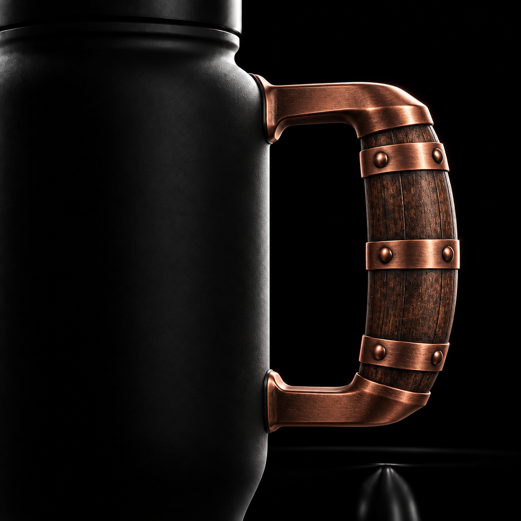 Kentucky whiskey water bottle design