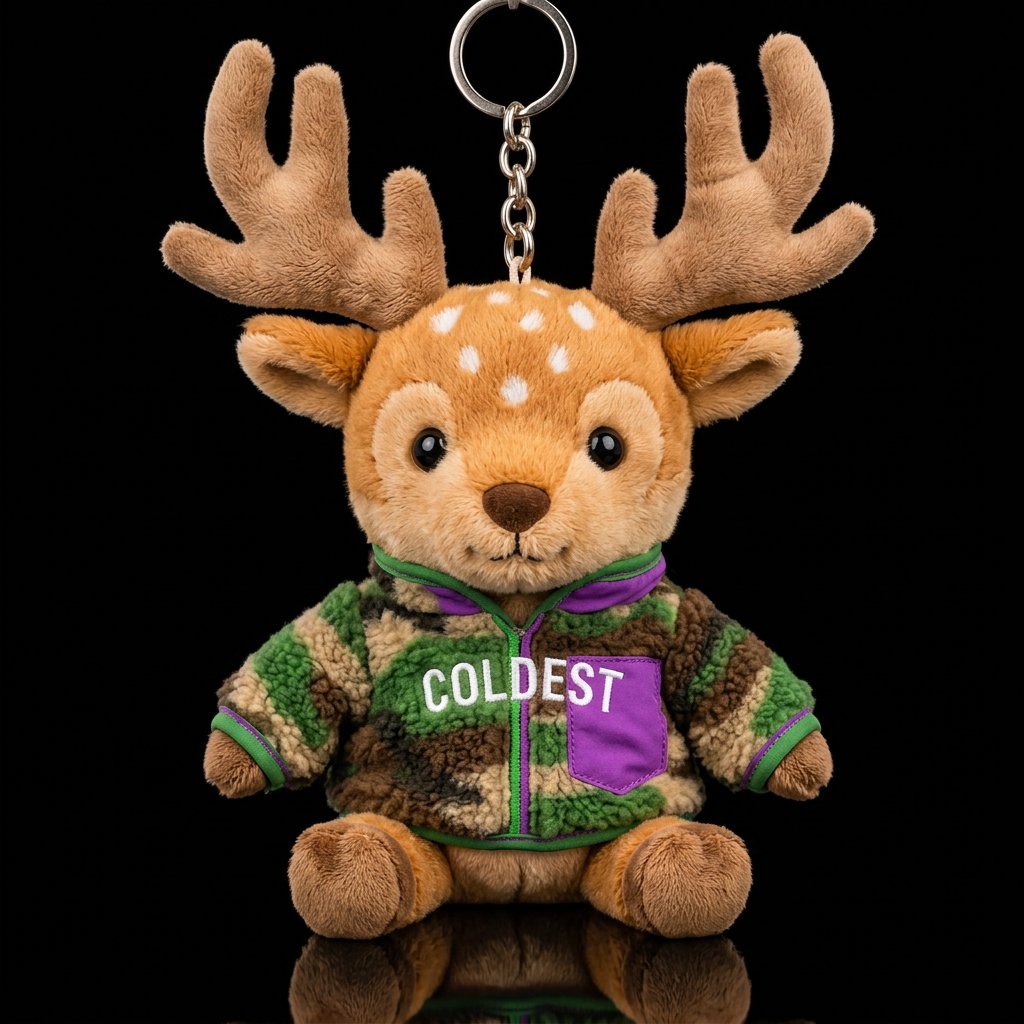 Camo the Deer water bottle design