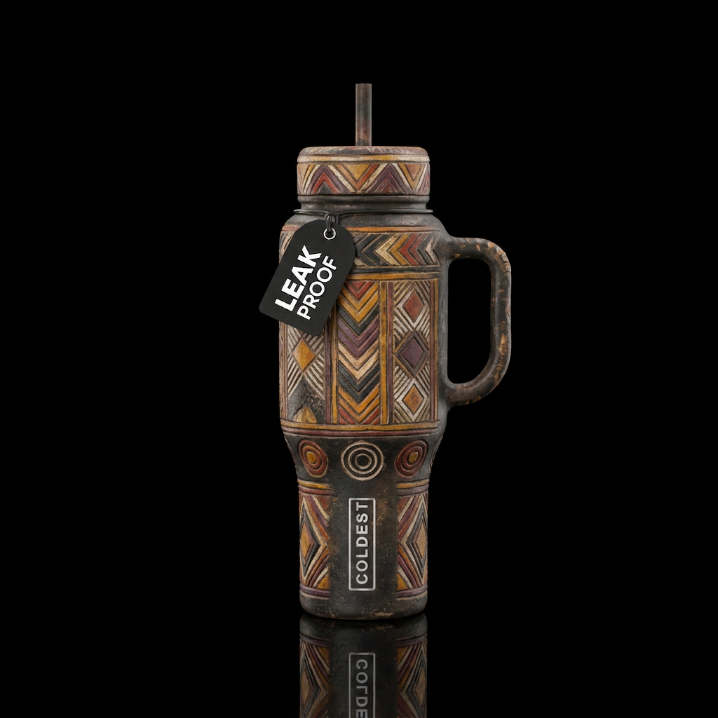 Dug Up water bottle design