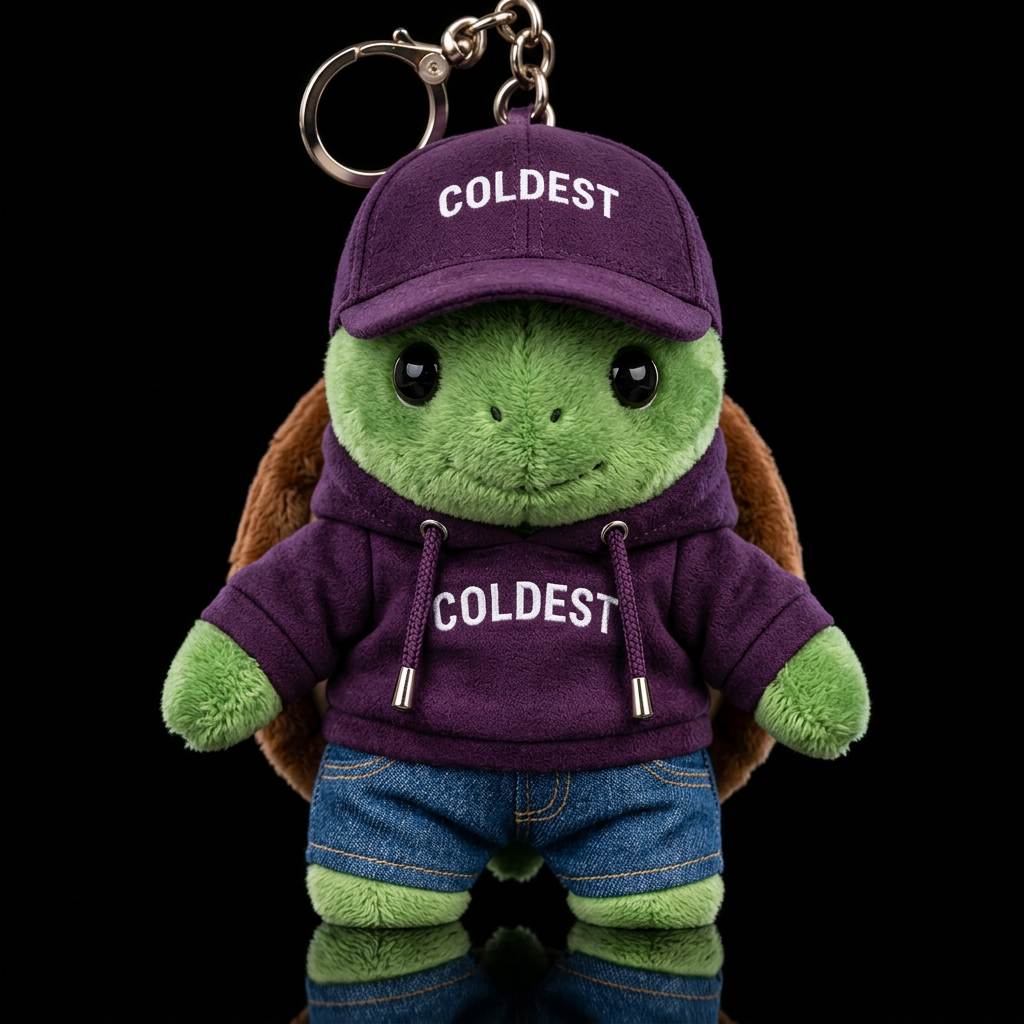 Frank the turtle water bottle design