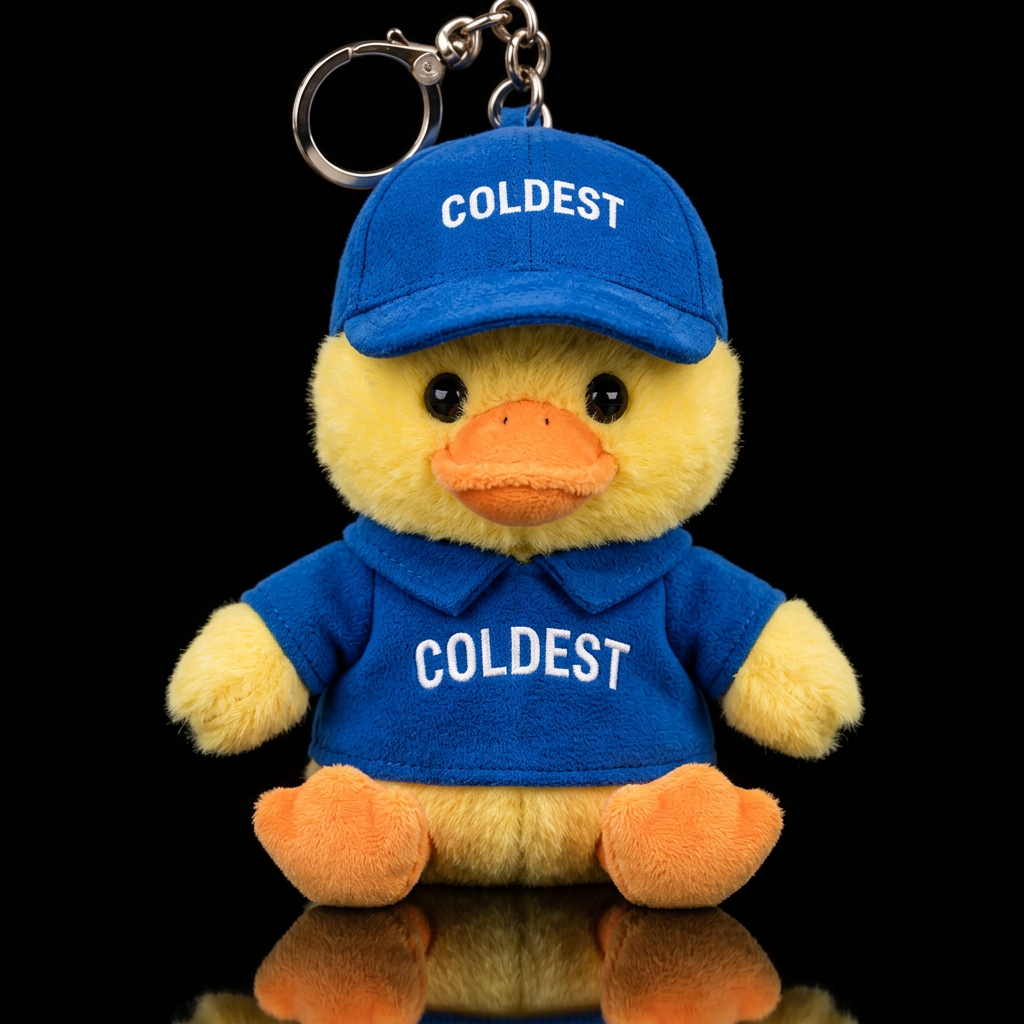 Mr. Quackers water bottle design