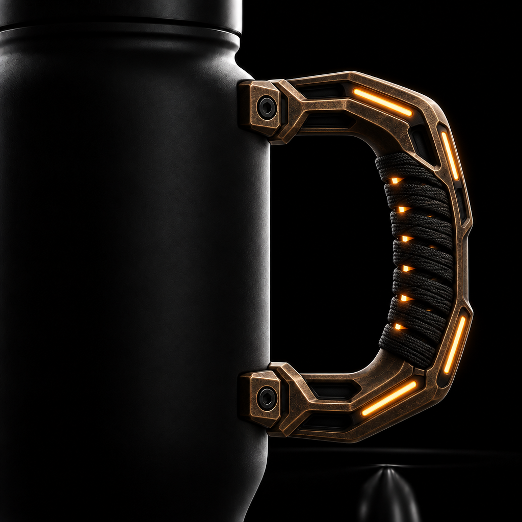 Year 2182 water bottle design