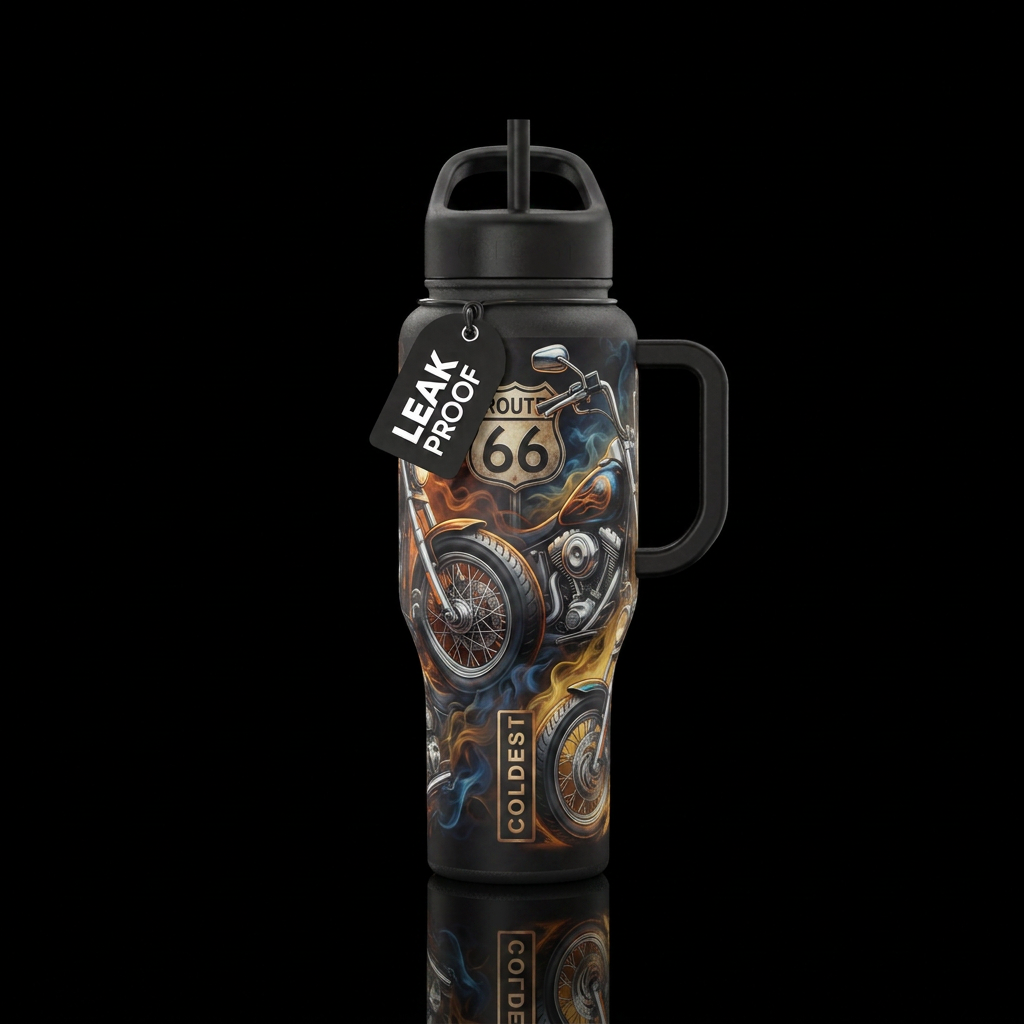 Cruising water bottle design