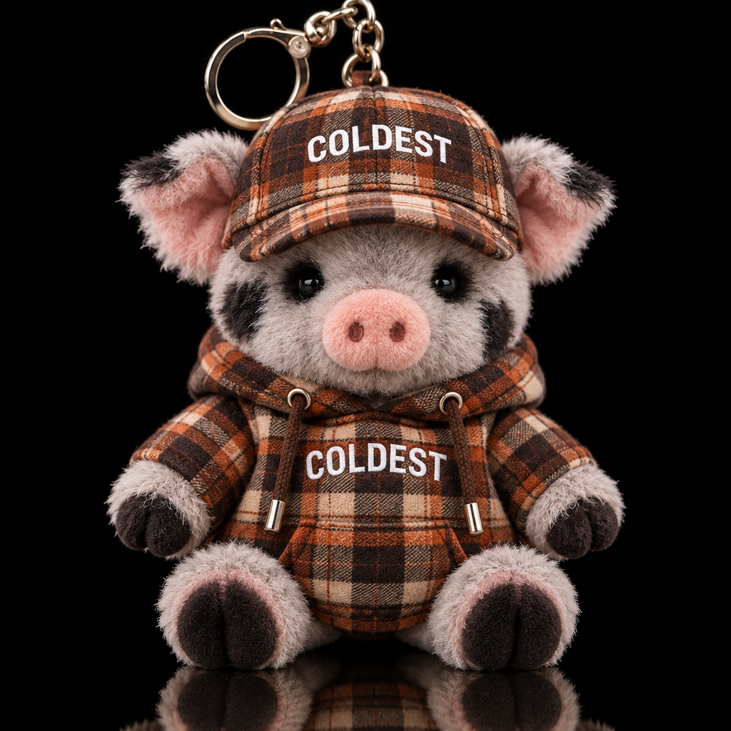 Ollie Oinks water bottle design
