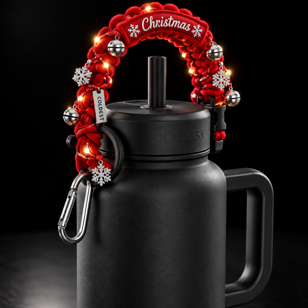 Christmas Sparkle water bottle design