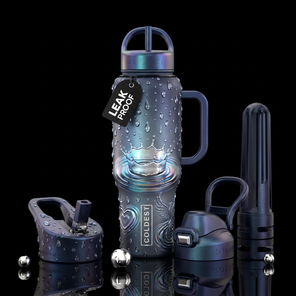 Prismatic Rain Other strong names: Iridescent Rain... water bottle design