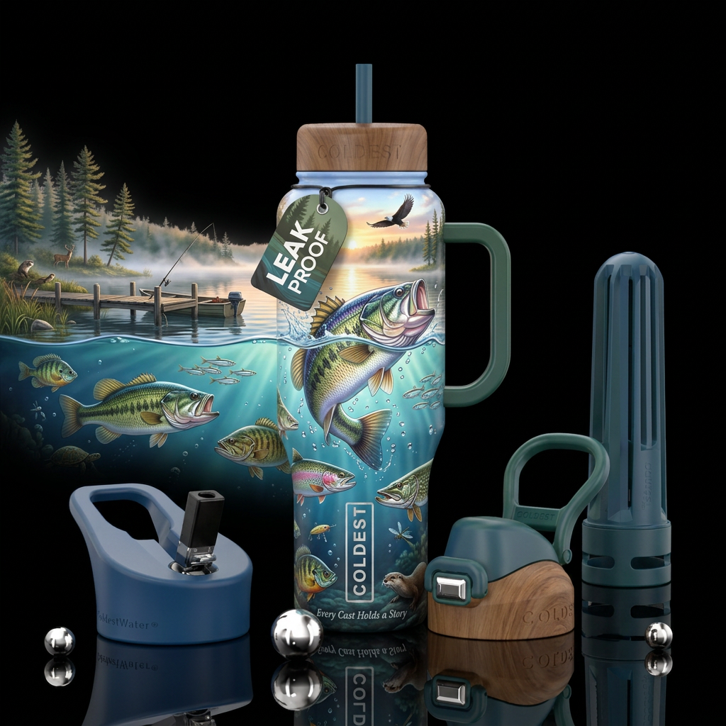 Prismatic Waters Other premium names: Iridescent A... water bottle design