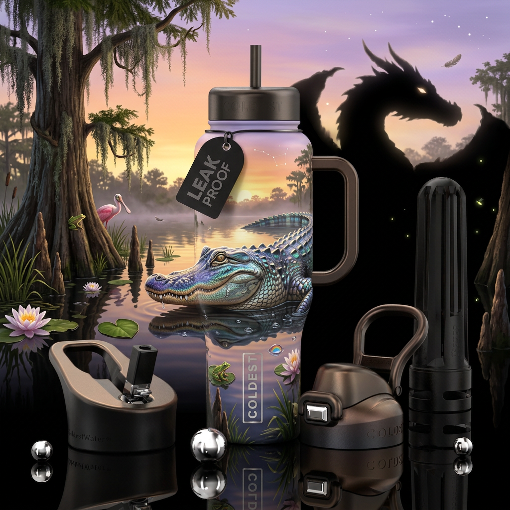 Prismatic Predator Other premium names: Emerald Ti... water bottle design