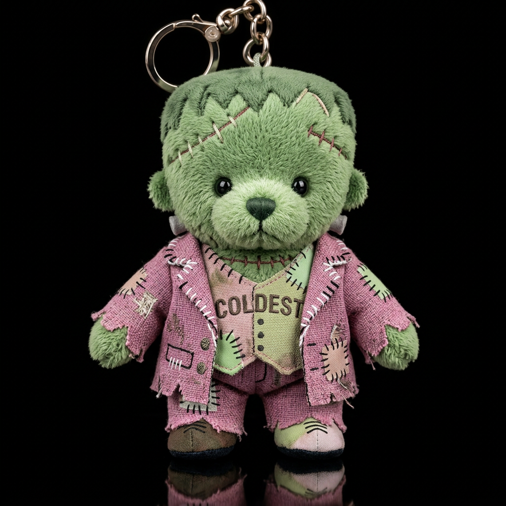 Frankie the friendly Frankenstein water bottle design