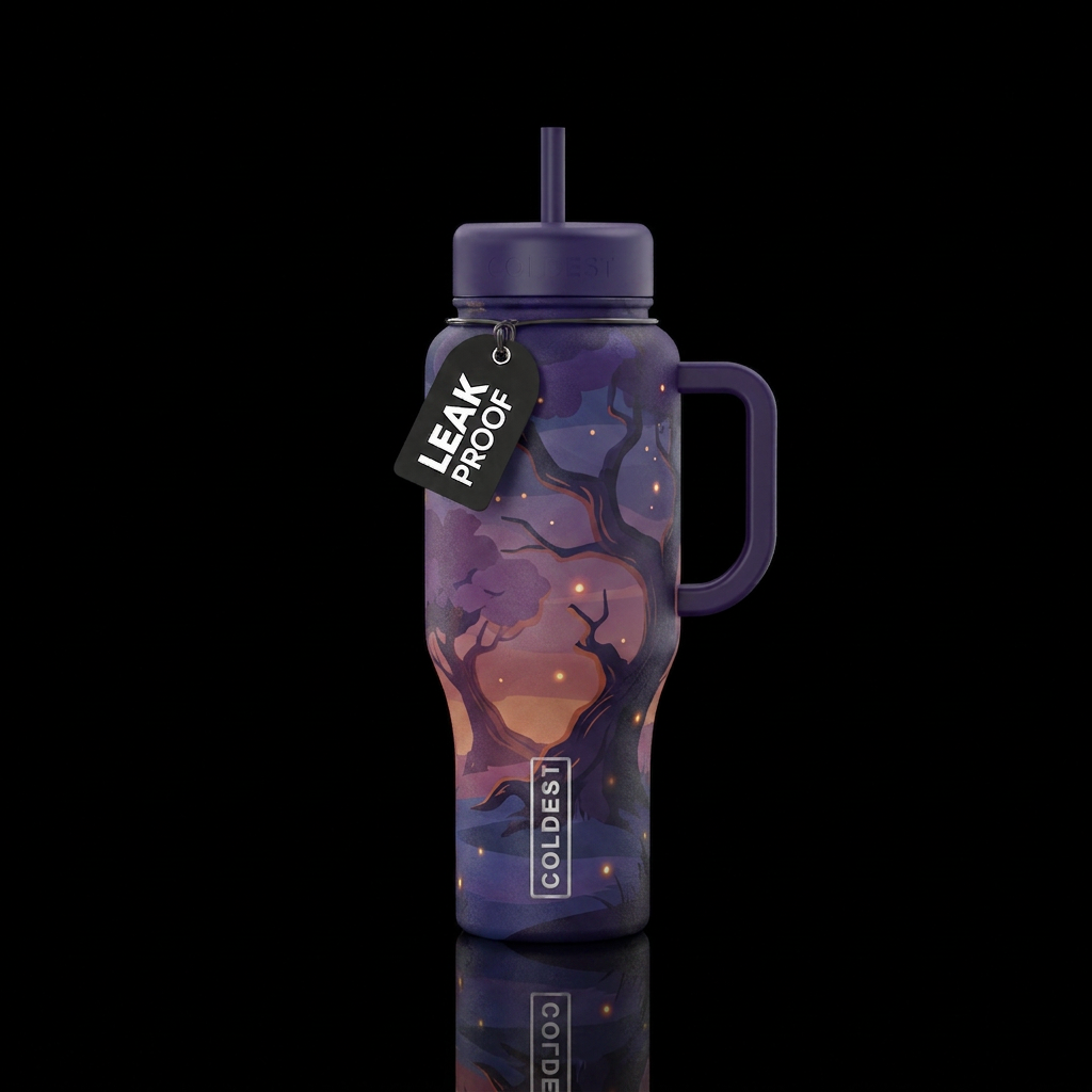 the gloaming water bottle design