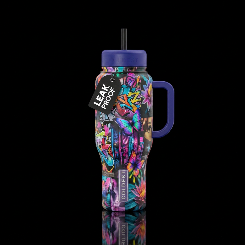photography water bottle design