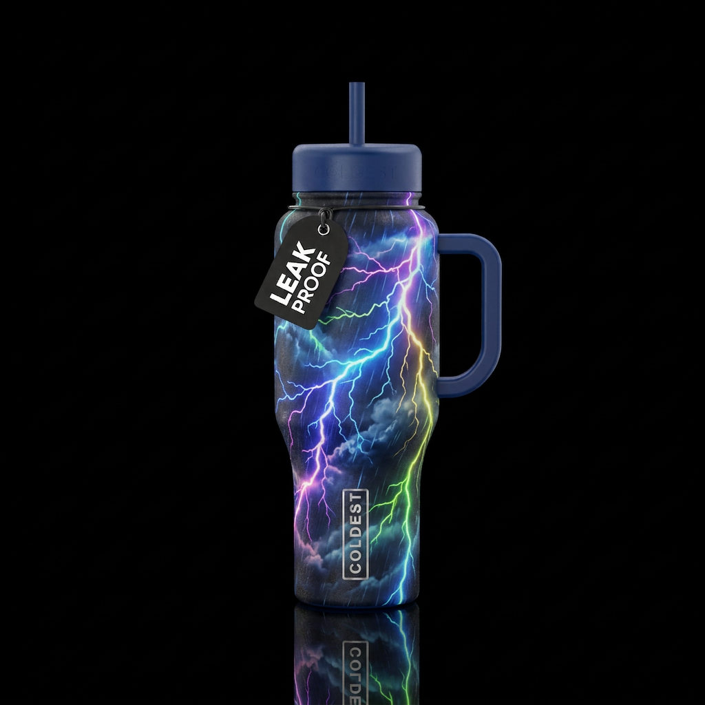 electrical storm water bottle design