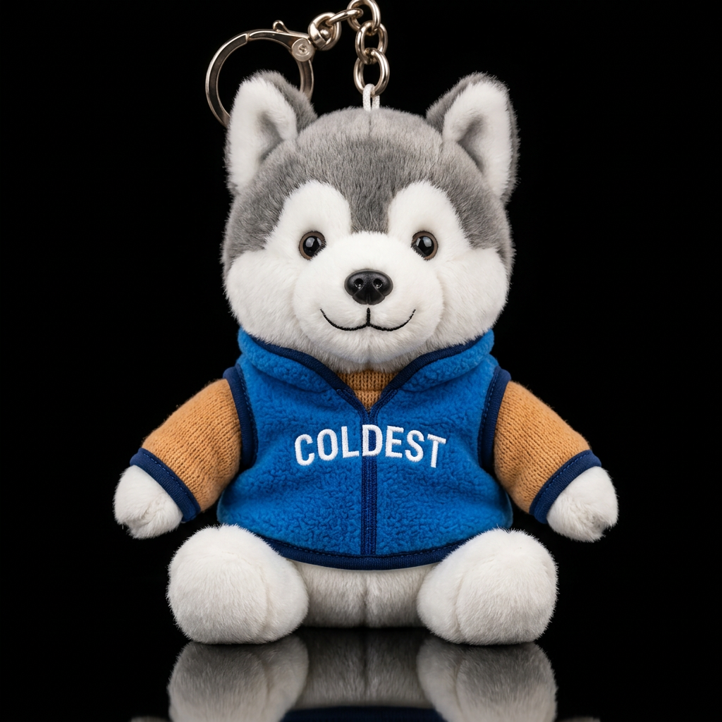Johnathan The Happy Husky water bottle design