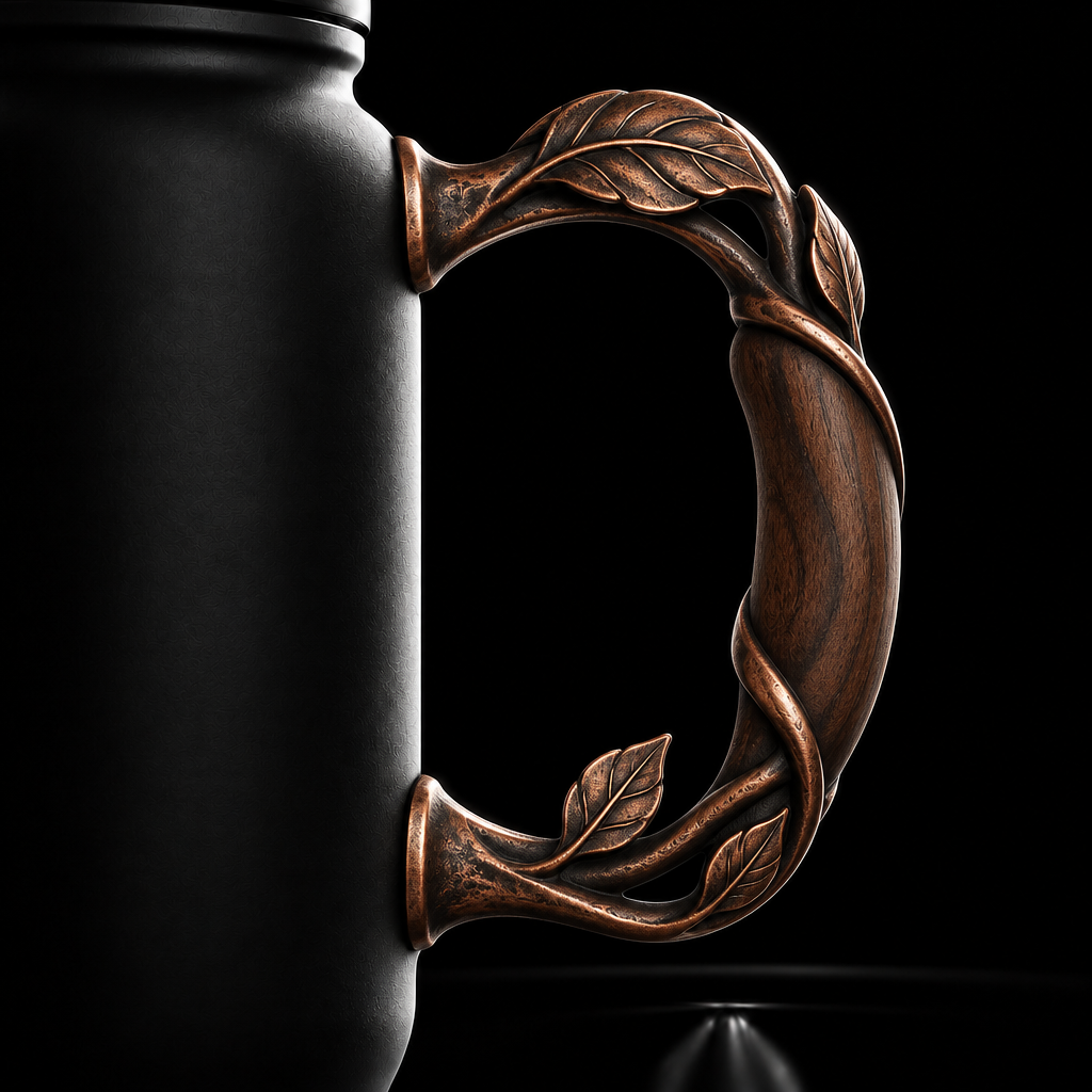 In The Gloaming water bottle design