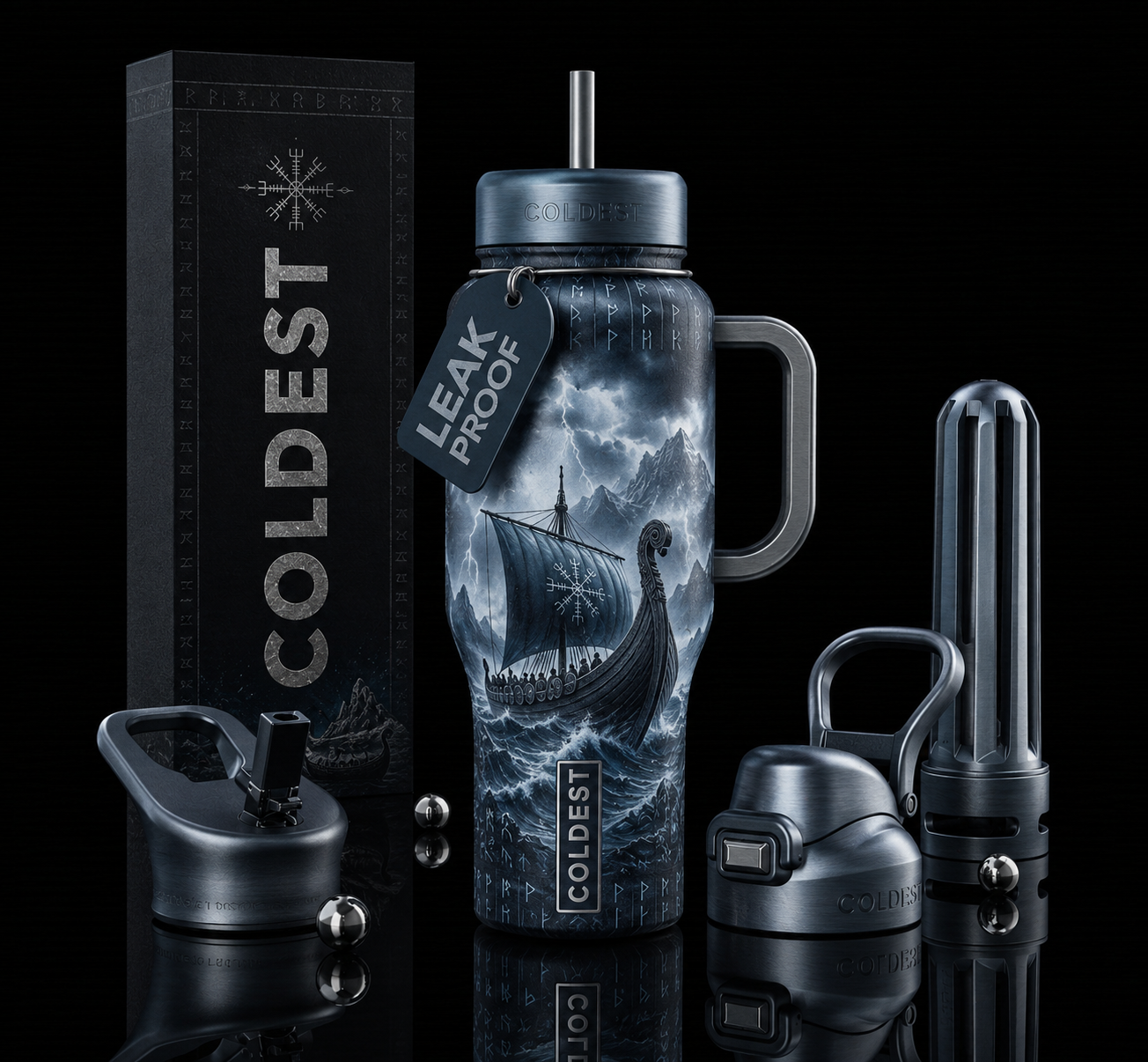 The Nordic water bottle design