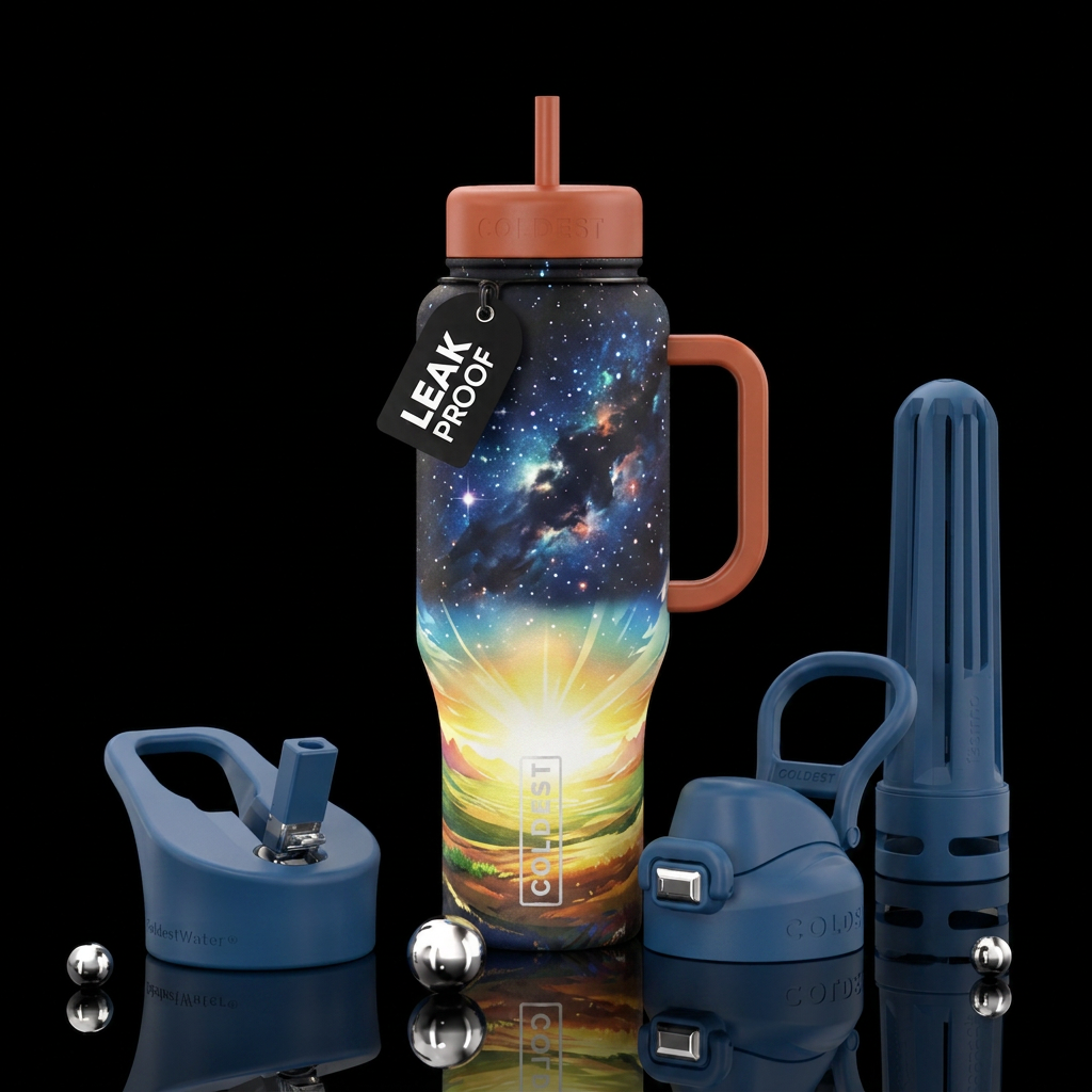 Sun solar water bottle design