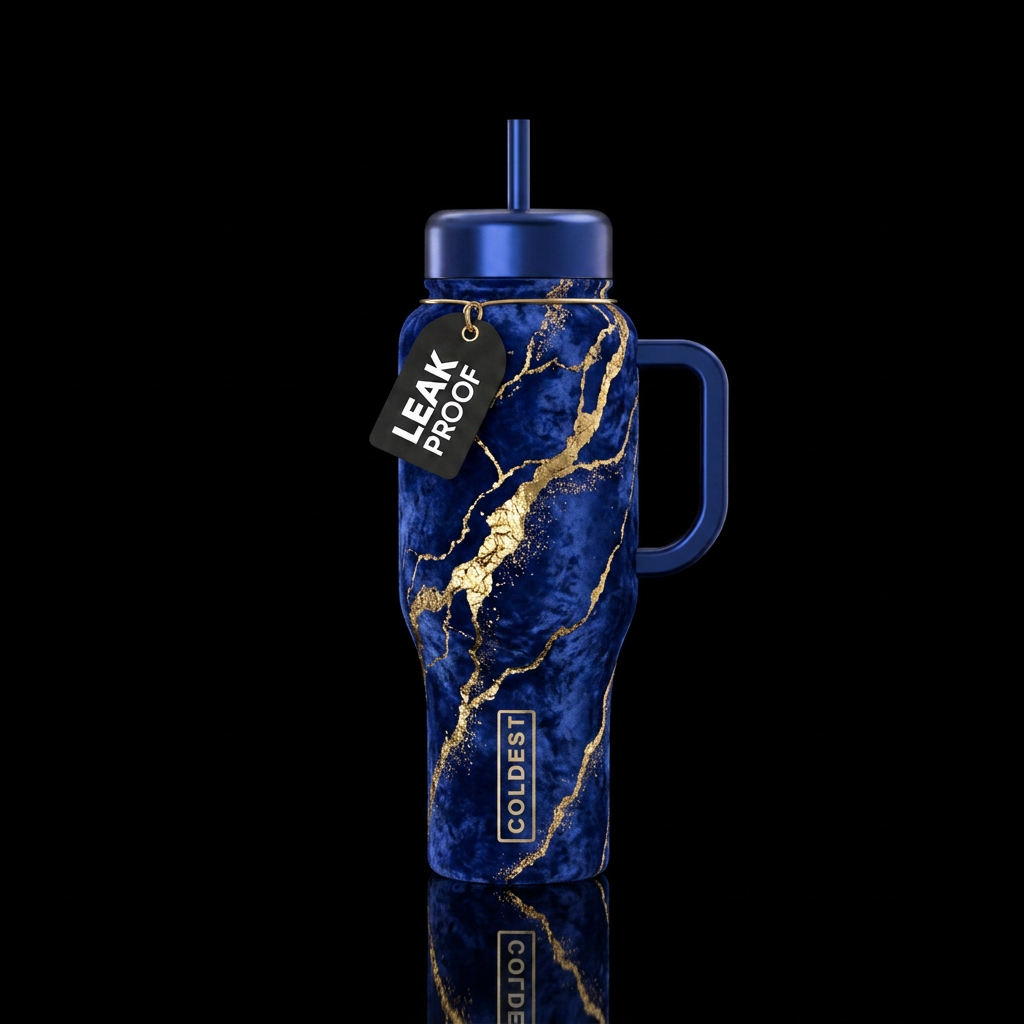 Royalty water bottle design