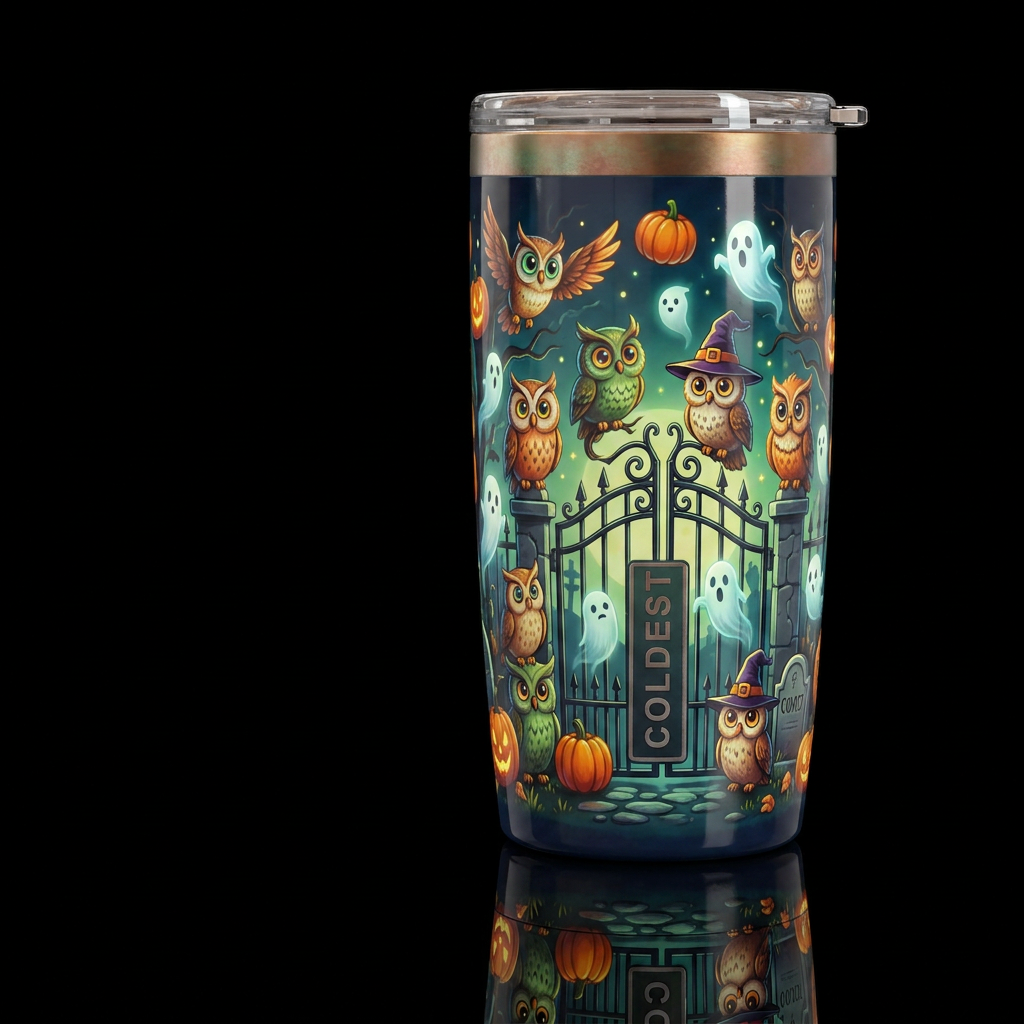 Cartoonish, dreamy eccentric, glossy, trompe-l'œil... water bottle design