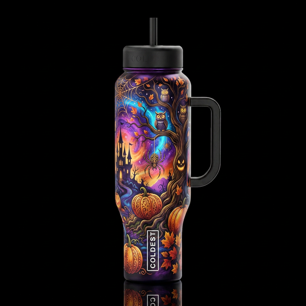 Ambiance, glossy, trompe-l'œil, beautiferous, Hall... water bottle design