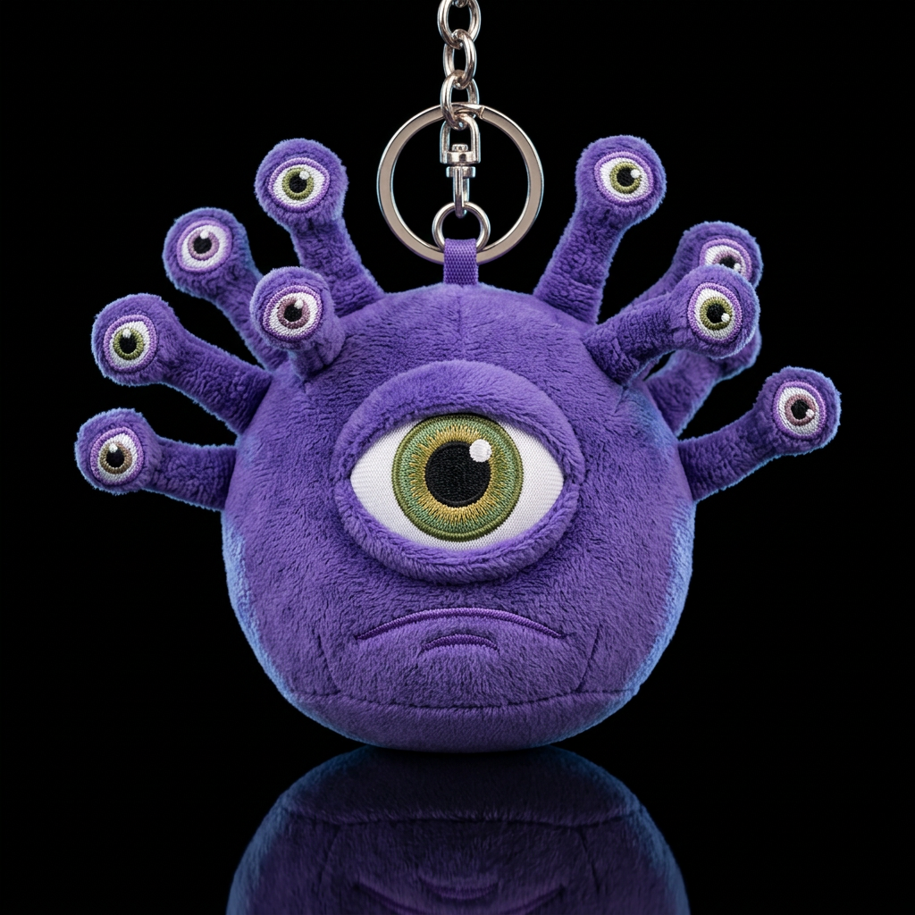 Dnd style beholder,no shirt no hat no feet water bottle design