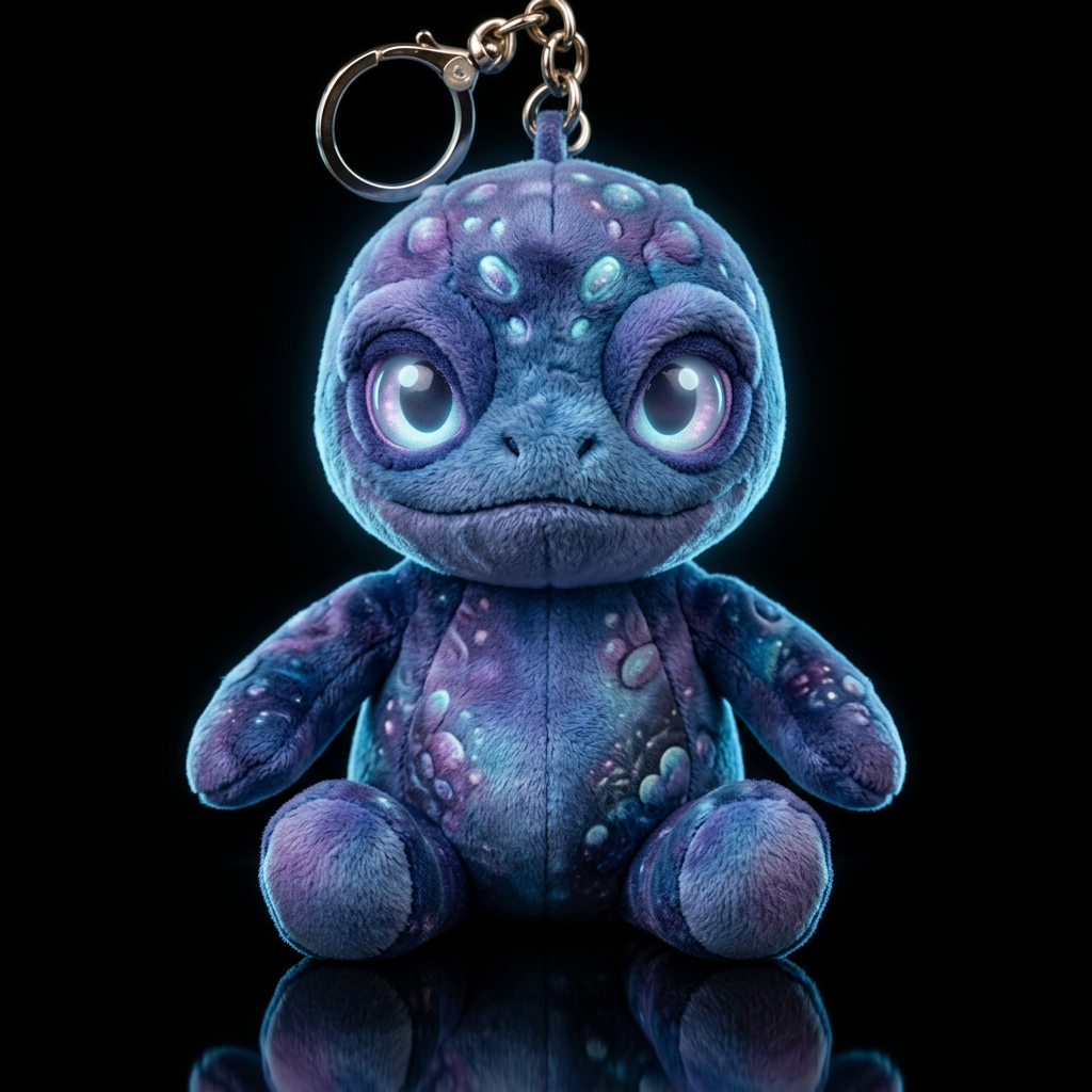 Boglin style with glowie, no shirt no hat,, trompe... water bottle design