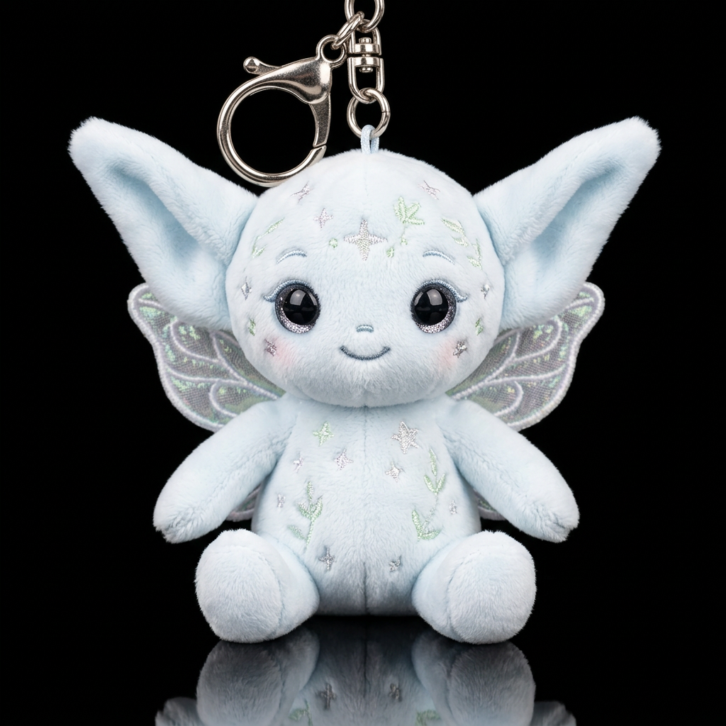 Pixie no hat no shirt, whimsical water bottle design