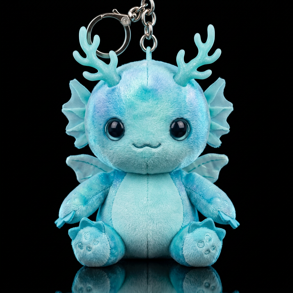 Sea sprite no hat no shirt, whimsical water bottle design