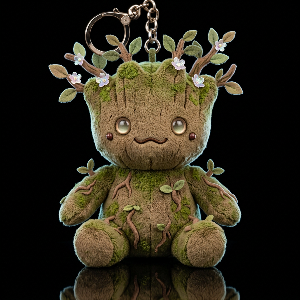 Treefolk, no shirt no hat, dreamy water bottle design