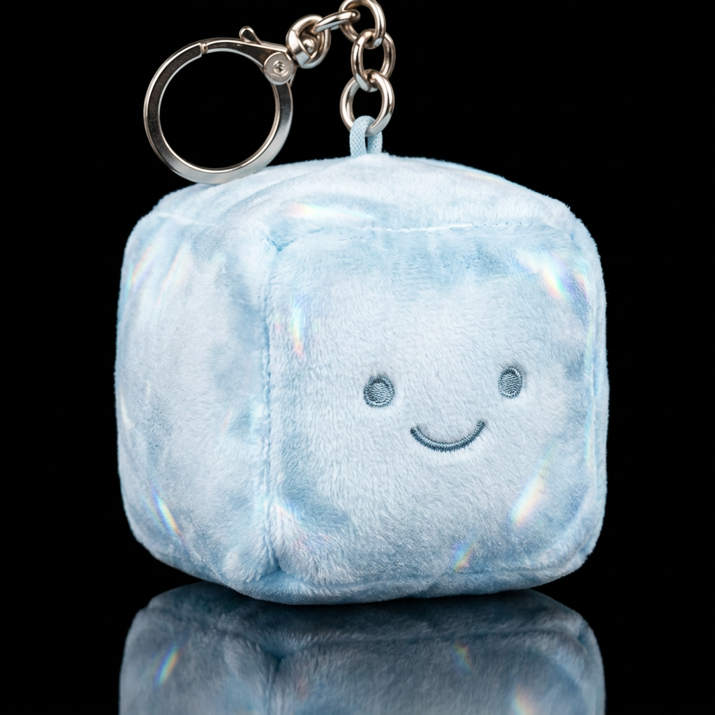 Icecube with smile and eyes no hat no shirt no arm... water bottle design