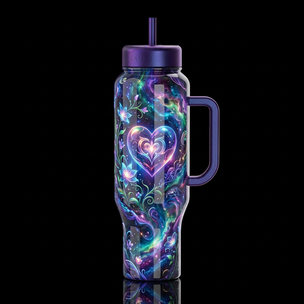 Paranoid, glossy, glowie, trompe-l'œil, beautifero... water bottle design