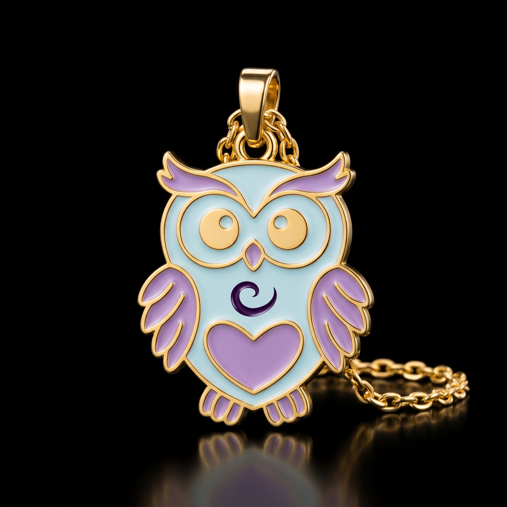 Hoot owl water bottle design