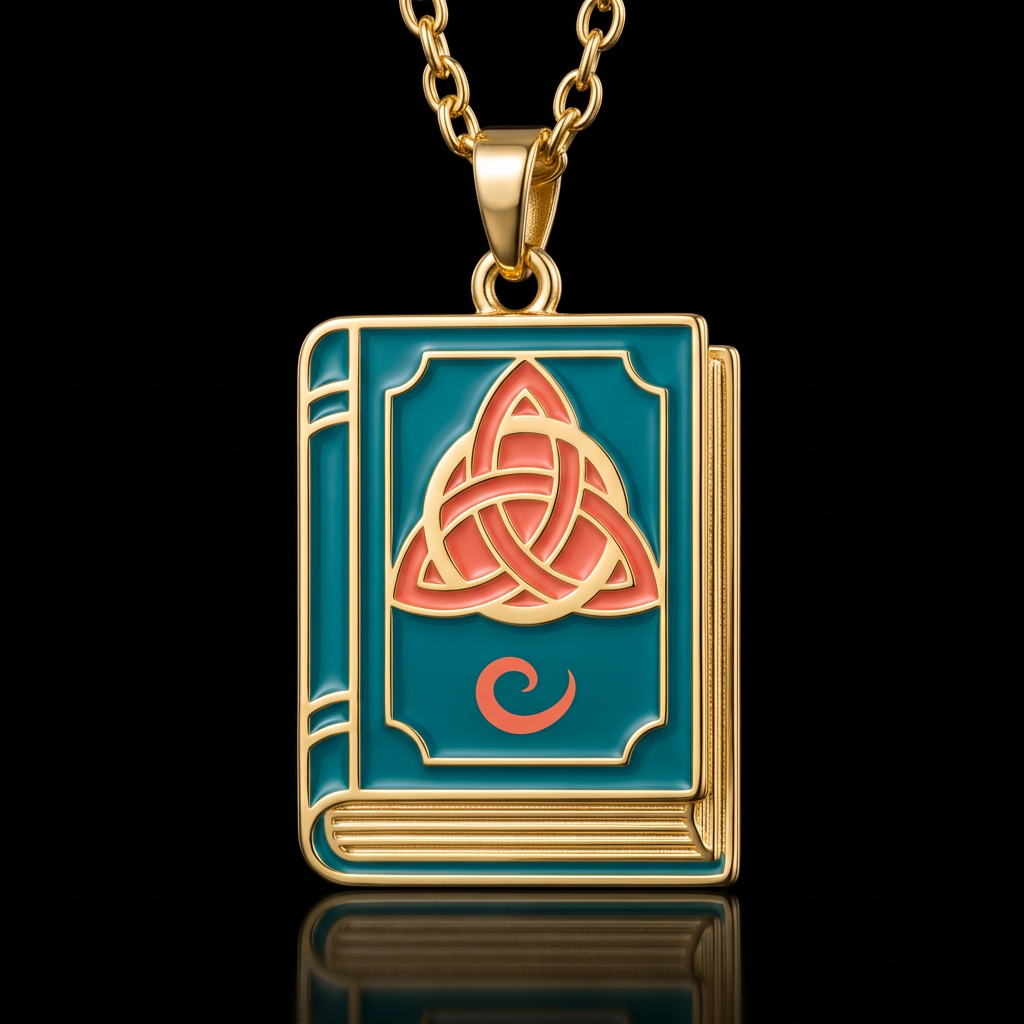 Charmed water bottle design