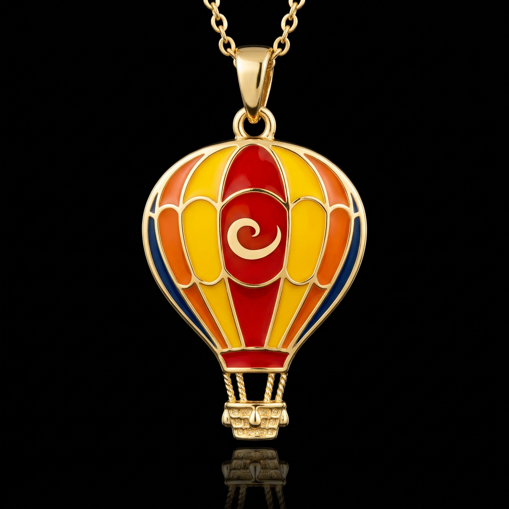 Balloon ride water bottle design
