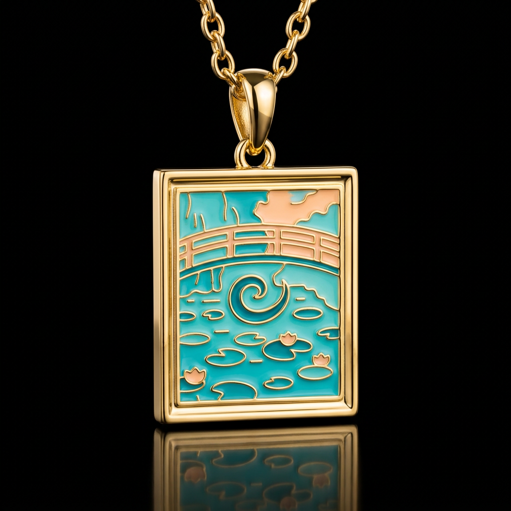 Monet water bottle design
