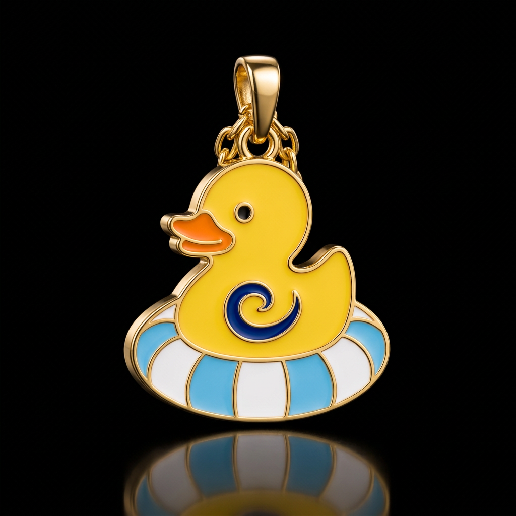 Ducky water bottle design