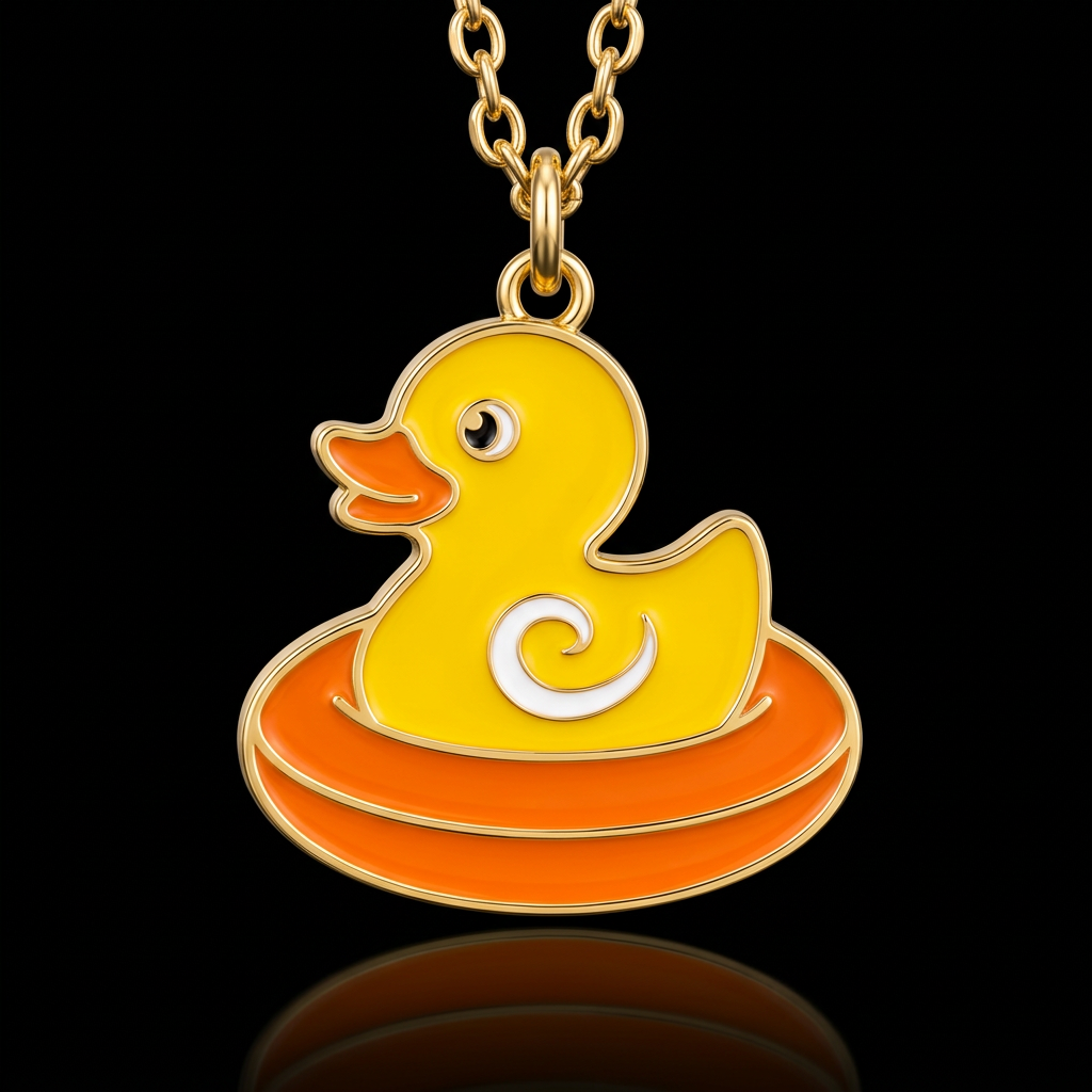 Ducky water bottle design