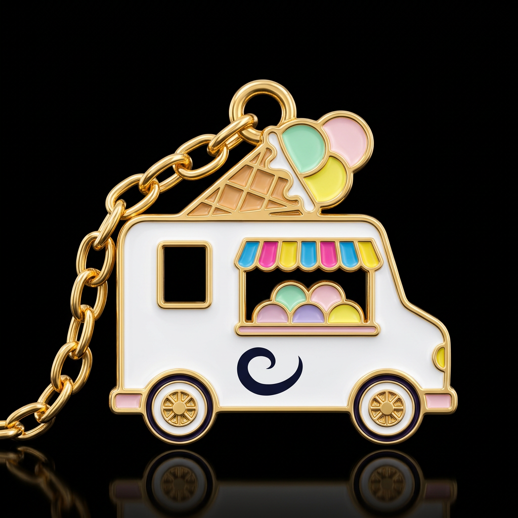 Ice cream delivery water bottle design
