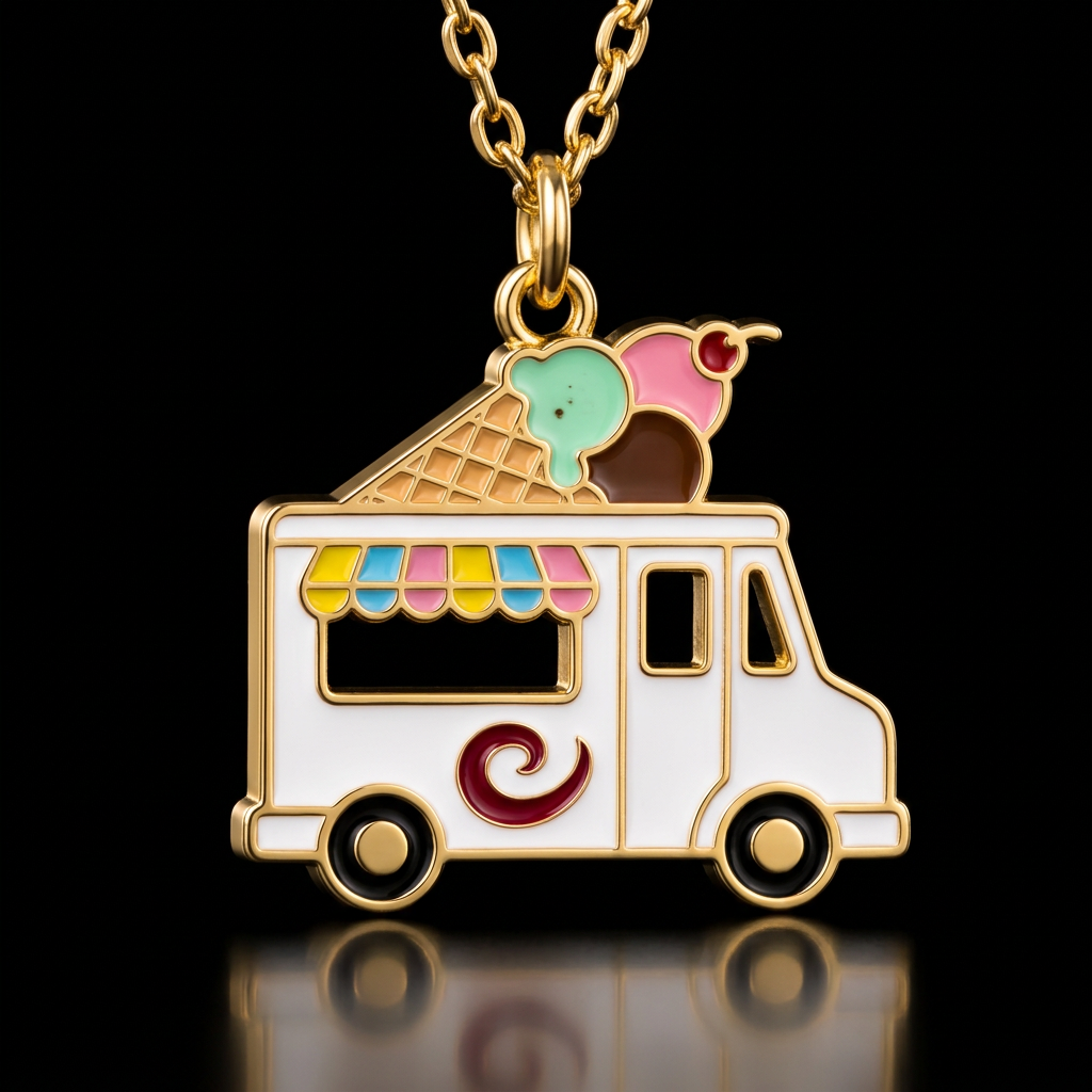 Cool treats truck water bottle design