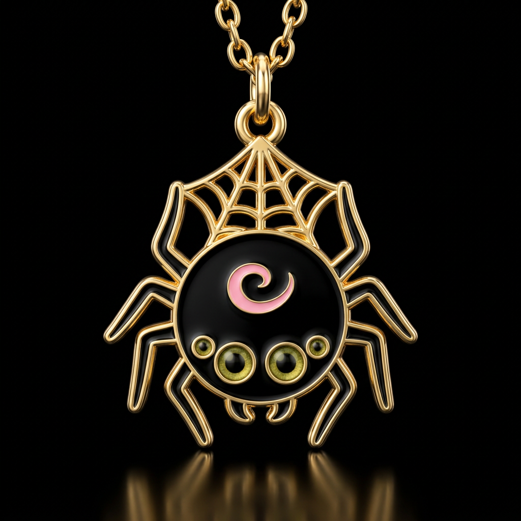 Coldie widow spider water bottle design