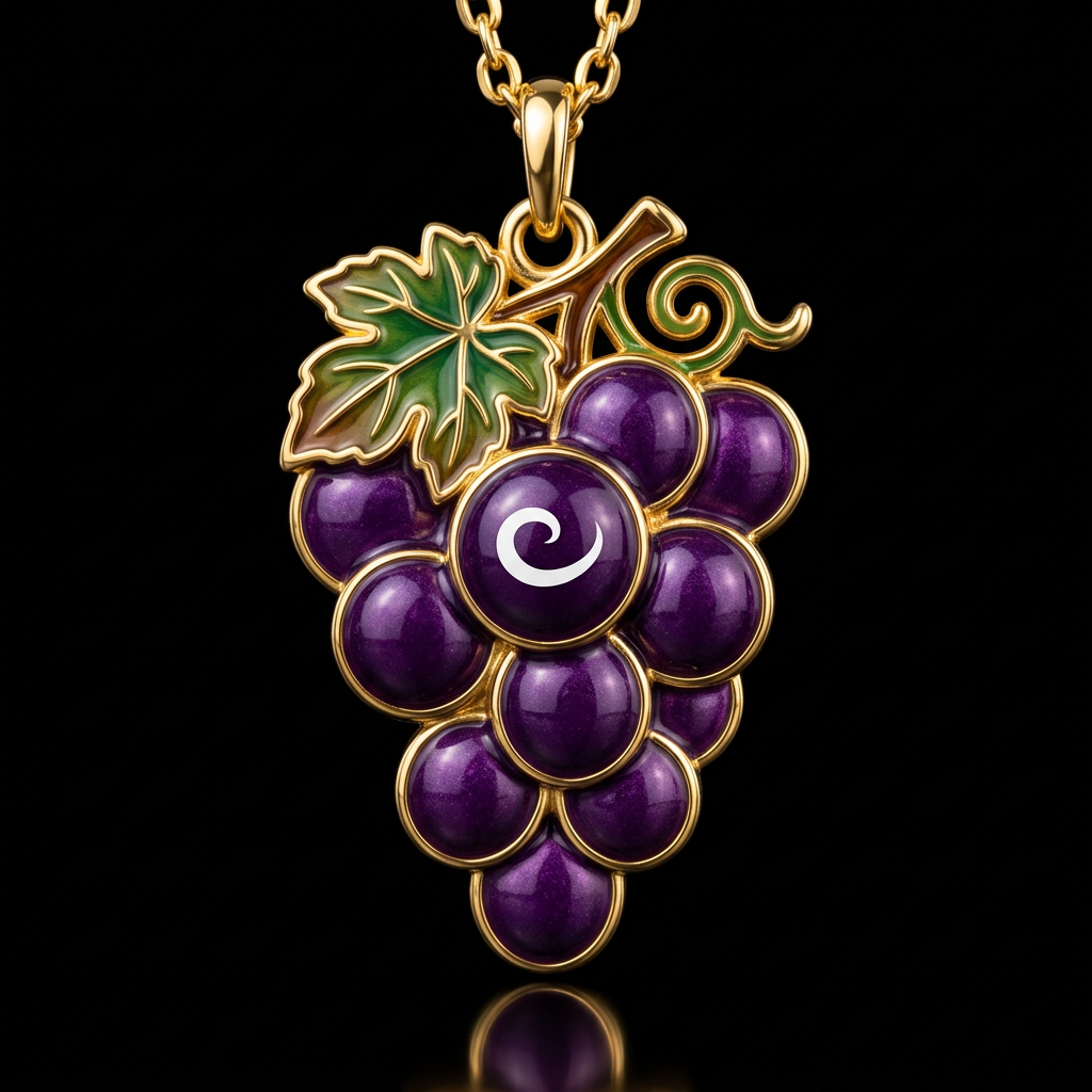 Grapes water bottle design