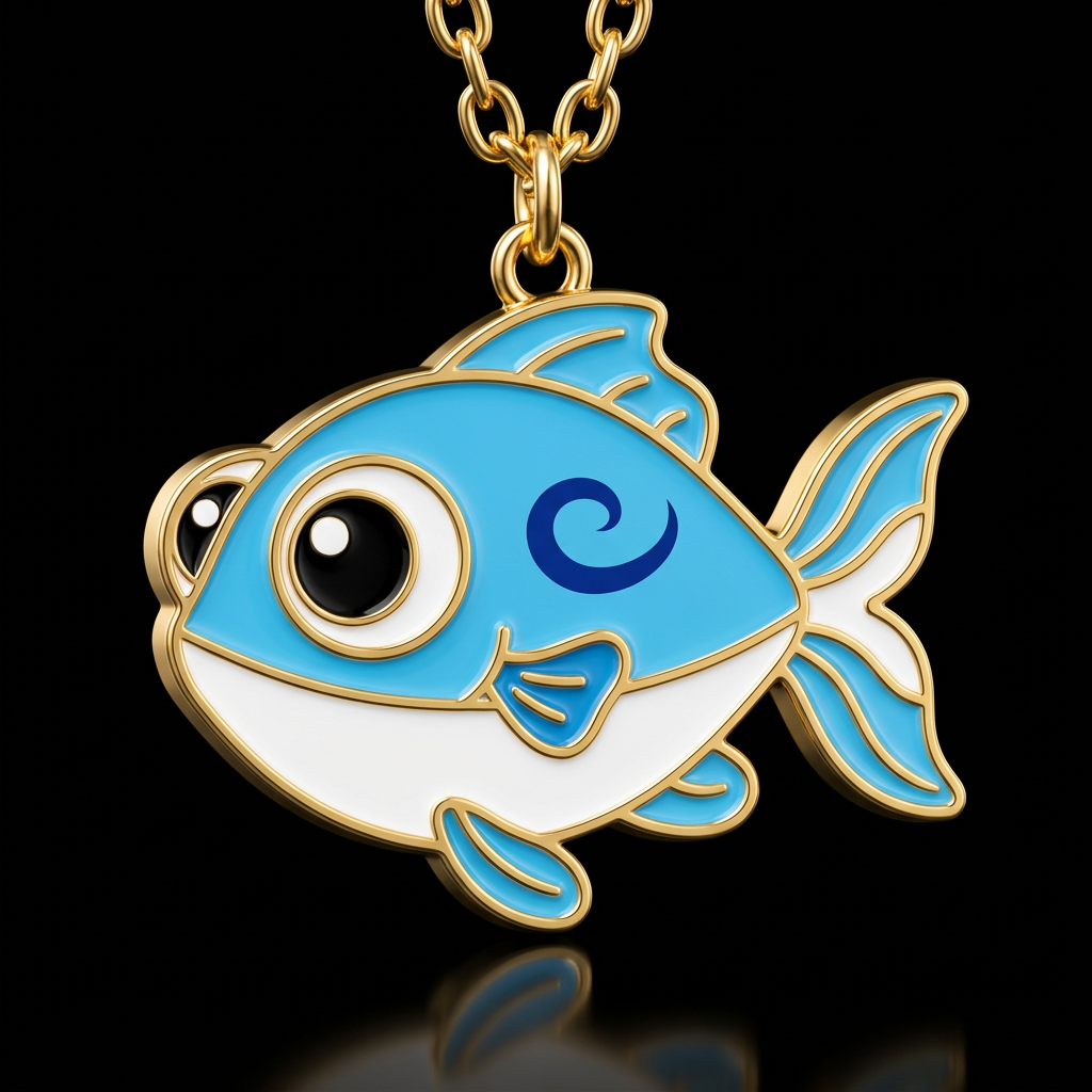 Fish water bottle design