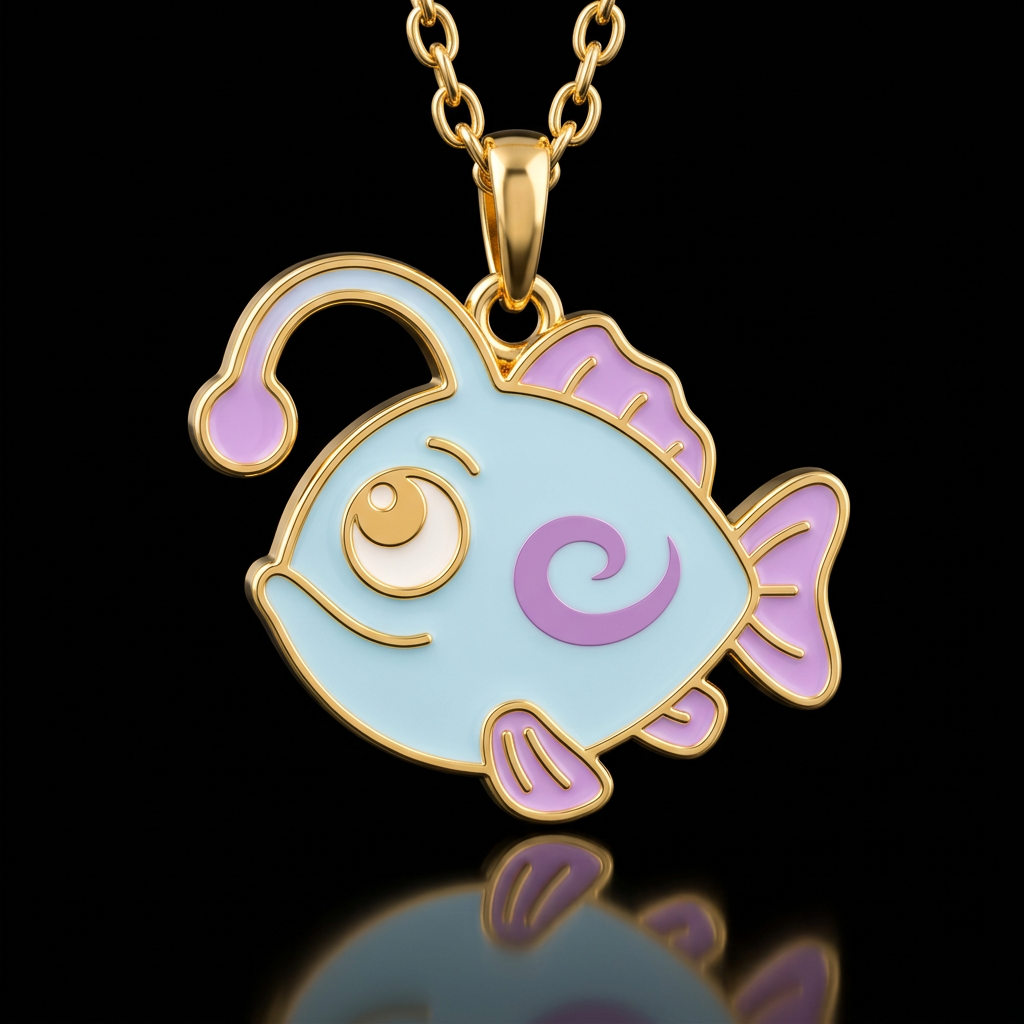 Lavender angler water bottle design