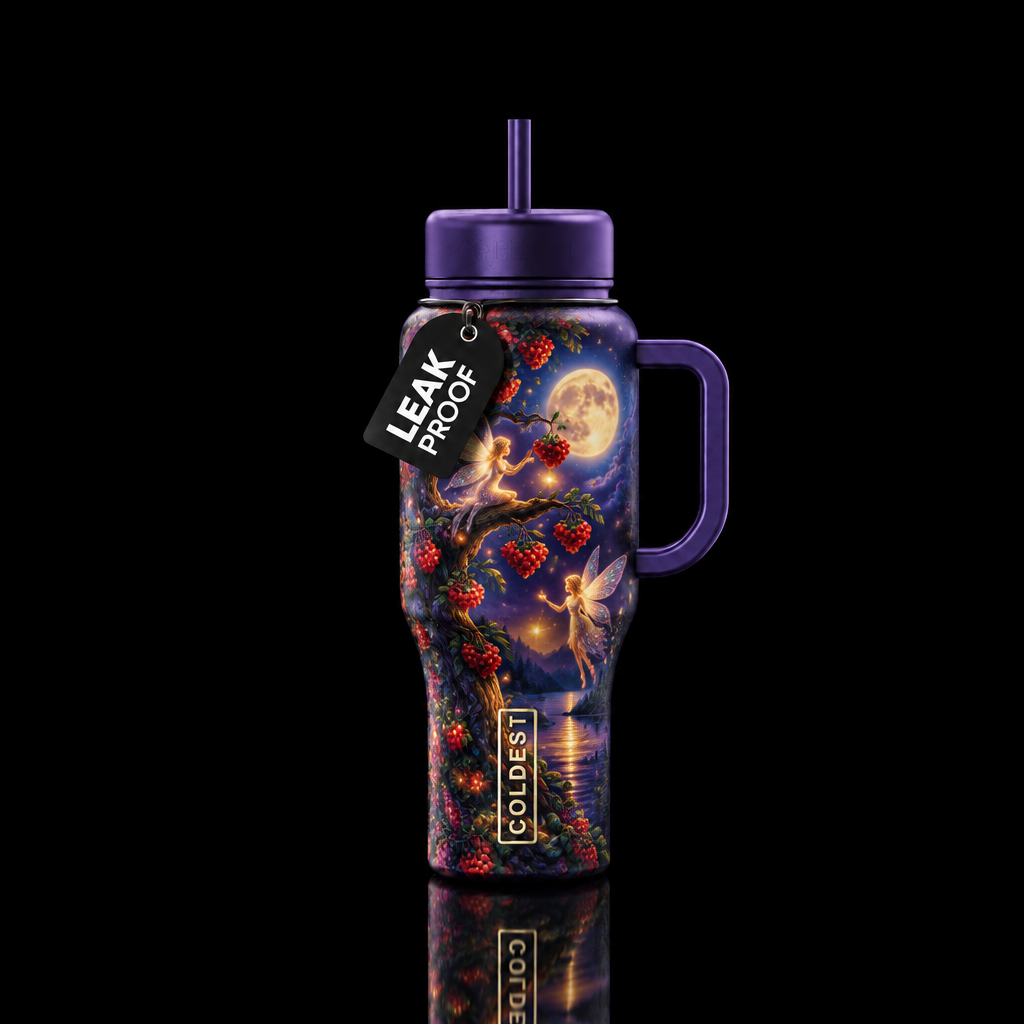 Fey berry water bottle design