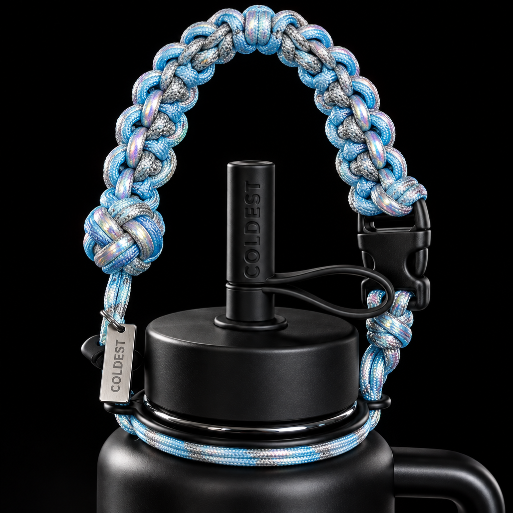 Iridescent dreams water bottle design