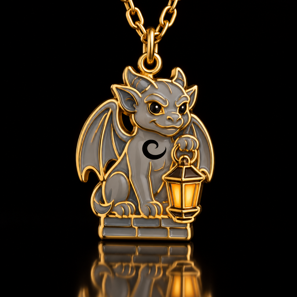 Gargoyle protector water bottle design