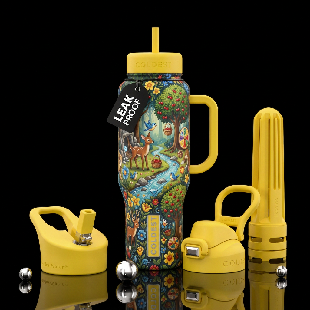 High ho its off to work we go water bottle design
