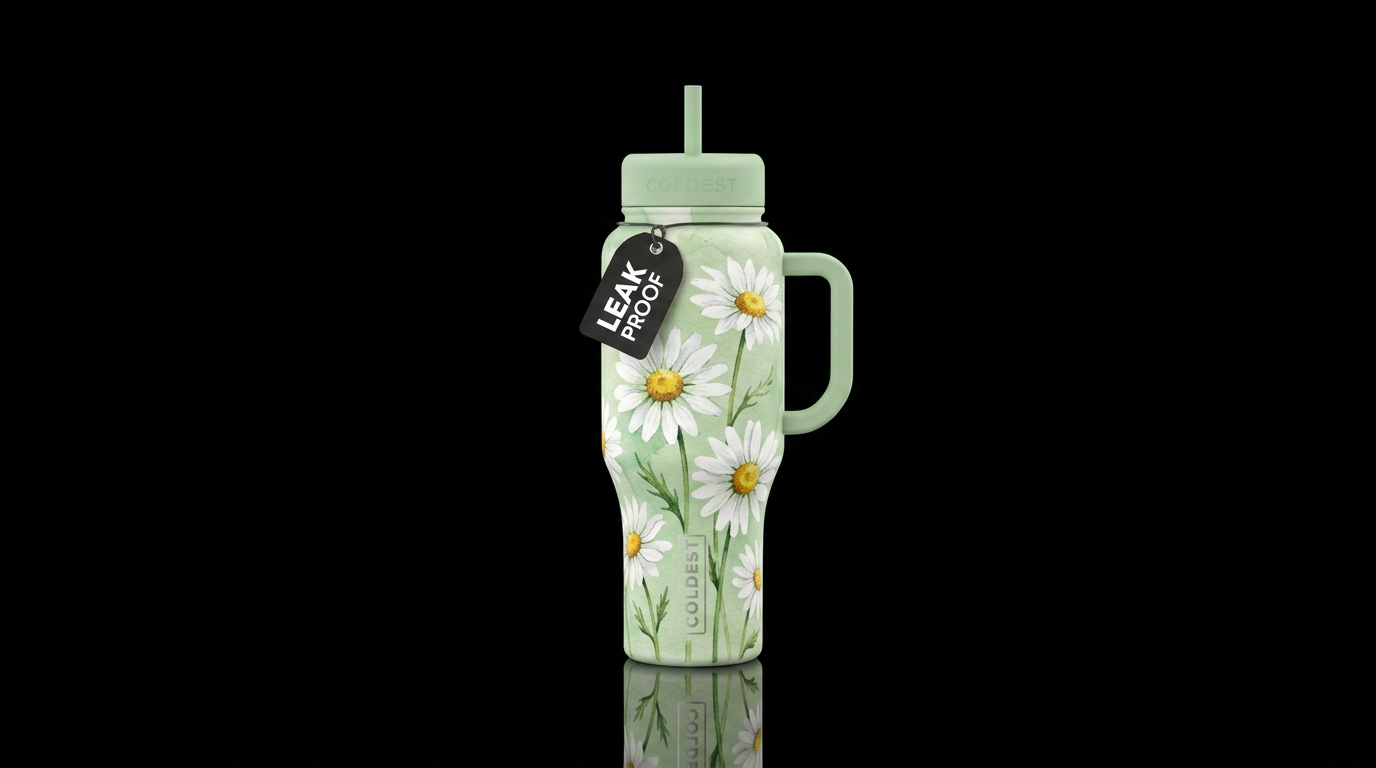 Daisys water bottle design