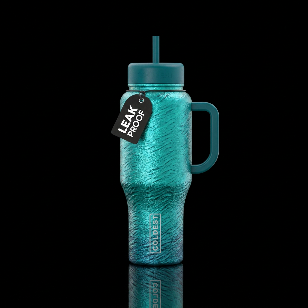 I'm sittin' on the dock of the bay Watching the ti... water bottle design